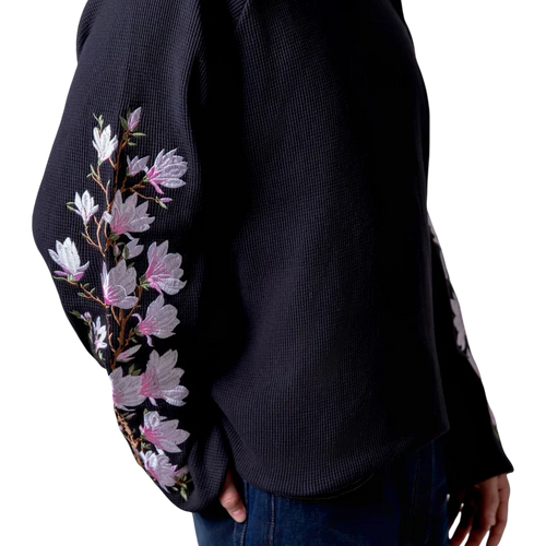 Magnolia Floral Long Sleeve