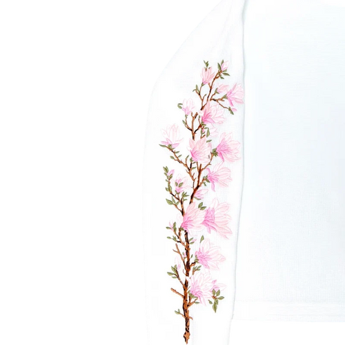 Magnolia Floral Long Sleeve