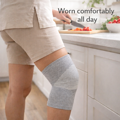 Premium Bamboo Knee Sleeve (Single)