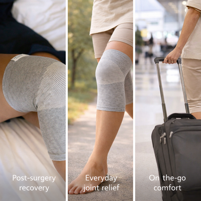 Premium Bamboo Knee Sleeve (Single)