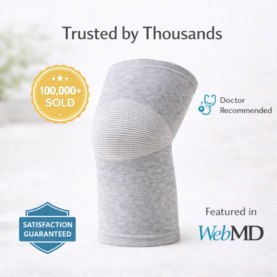 Premium Bamboo Knee Sleeve (Single)
