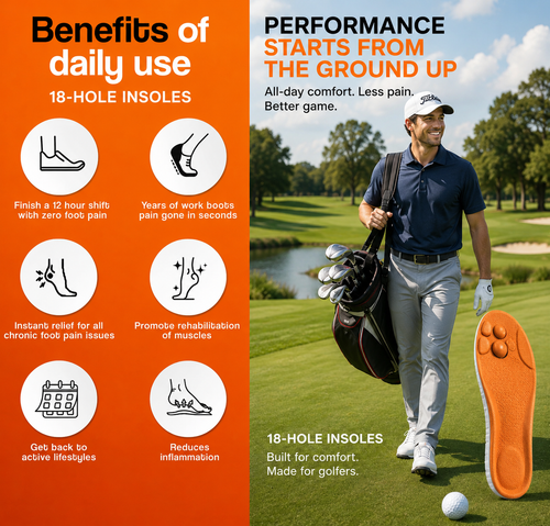 The 18-Hole Insole | All-Day Course Comfort