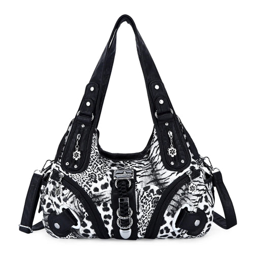 Vintage Studded Hobo Bag