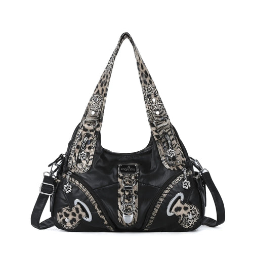 Vintage Studded Hobo Bag